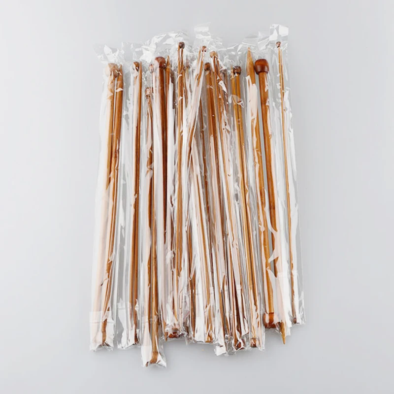 36 шт. бамбуковая вязаная игла крючком пряжа аксессуар для вязания 18 размеров 2