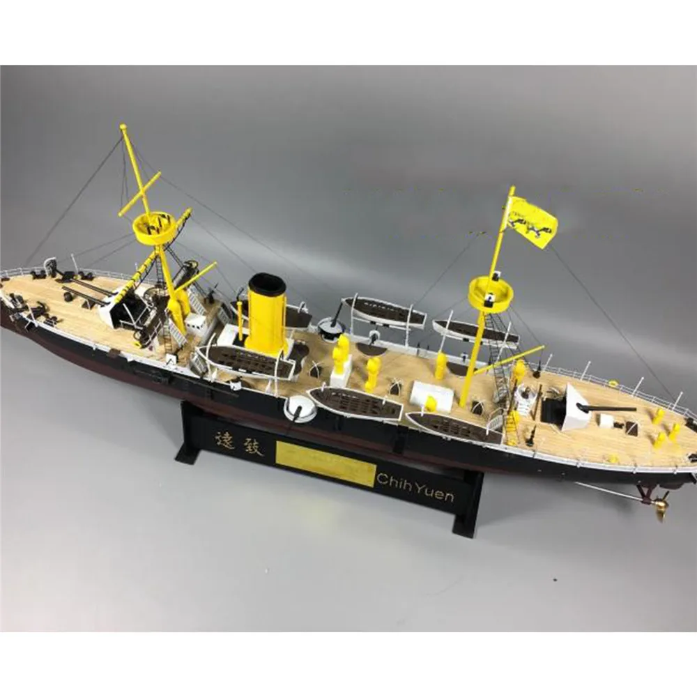 

For 1/144 Scale Chih Yuen Cruiser Upgrade Wooden Deck DIY Ship Model Kits Decoration Accessories model kit SCALE