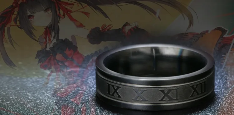 Дата жить Каруми кольцо Cos подарок Размер 10 Нержавеющая сталь ювелирные изделия