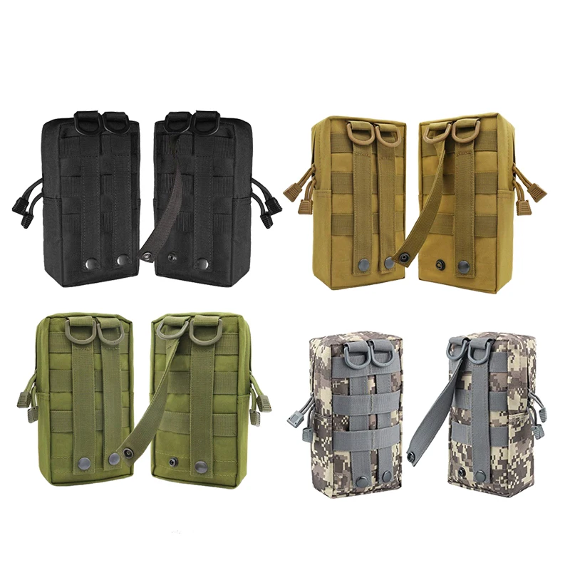 Portable Sport Waist Bag Accessory Small Zipper Polyester Camping Package for Climbing Hiking Hunting Storage Bags | Спорт и