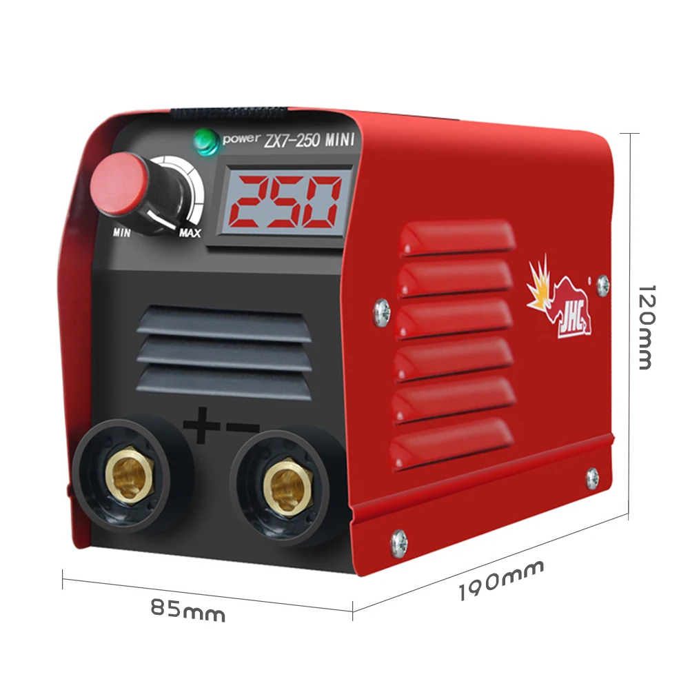 20-250A Current Adjustable Portable Home Mini Electric Welding Machine IGBT Digital Soldering Equipment with LED Display ZX7-250 |