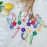 10pcpack cute flower pendant key chain bag decorate wedding party bridesmaid gift birthday guest party favors souvenir giveaway