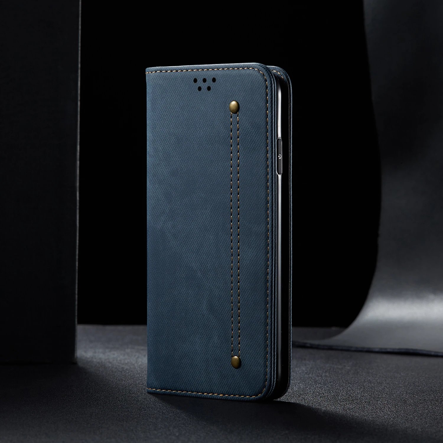 Чехол-книжка в стиле ретро для Xiaomi Redmi 8 Redmi 8A, чехол из джинсовой ткани с подставкой и бумажником, задняя крышка для Redmi 7 7A, Fundas
