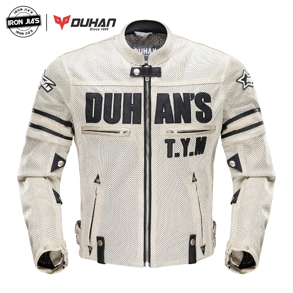 DUHAN Motocycle Мужская куртка летняя носимая броня для мотокросса внедорожная