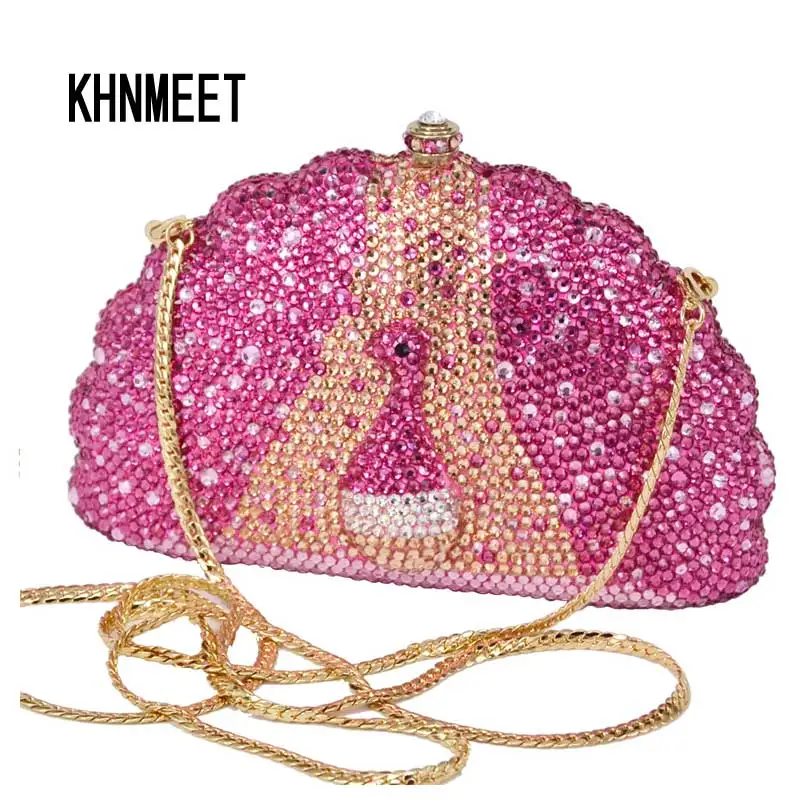 Peacock Bags-B Роскошные вечерние сумочки с павлином, клатчи с животными, синие вечерние сумочки с кристаллами, дамские сумочки для выпускного вечера, сумки из бутика P08 - Цвет: Peacock Bags-B