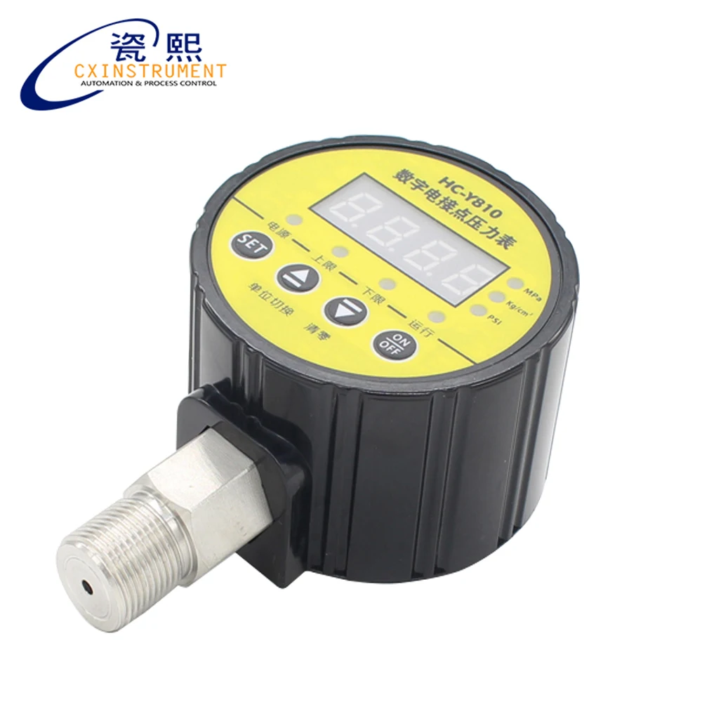 Переключатель низкого давления воздуха Диапазон тестирования 0 ~ 16 бар G 1/2 дюйма