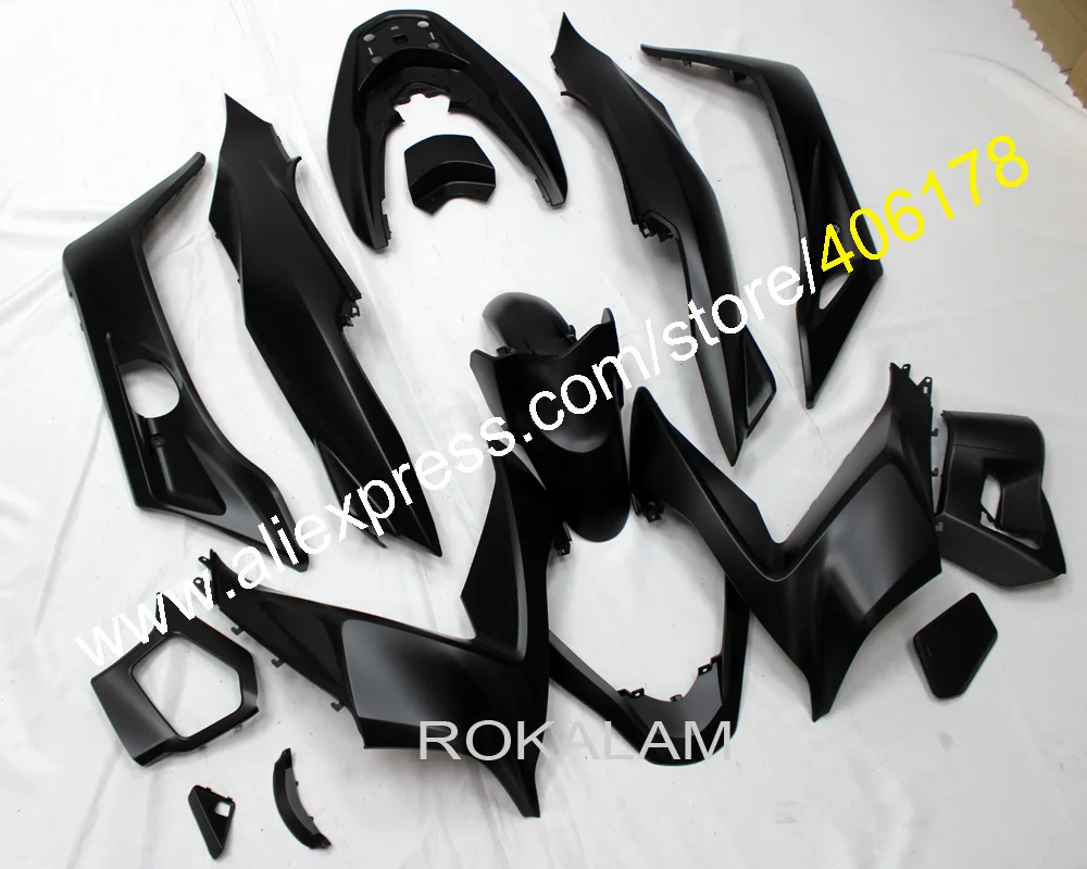

For Honda PCX125 2014 2015 2016 2017 PCX150 Matte Black Motorcycle Fairing Kit (Injection Moulding)