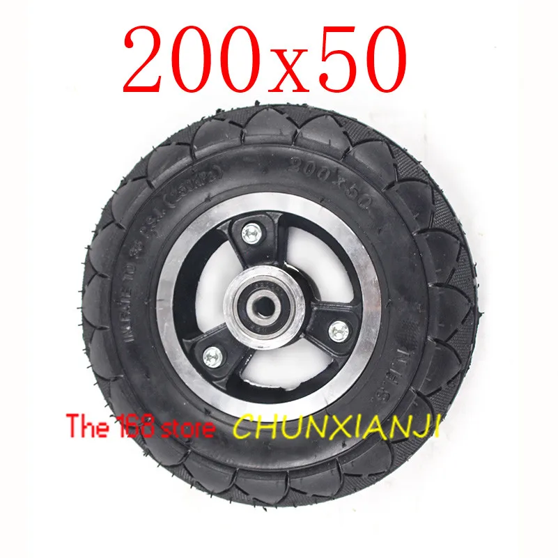 Высокое качество Подвижный скутер инвалидная коляска шины 200X50(8x2) твердый/заполненный пеной 200x50 для Razor E100 E125 E200 скутер Vapo