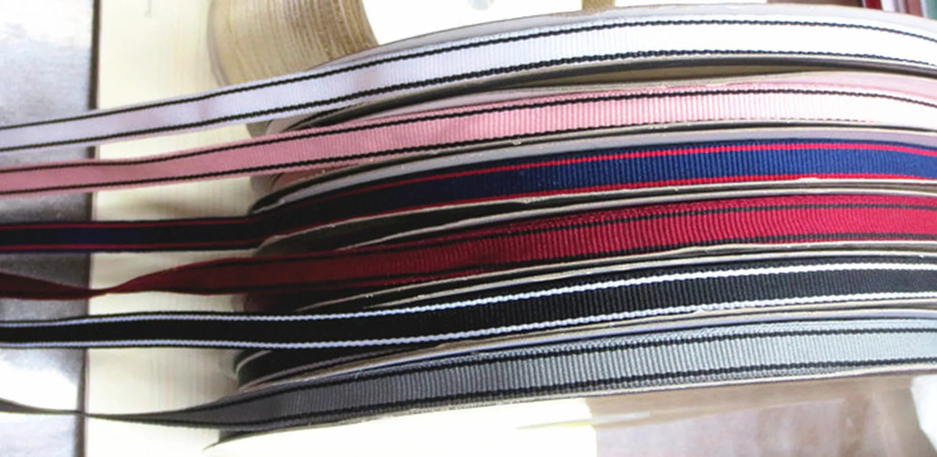 

1cm Two Color Rib Ribbon Packing Material DIY Bow Clips Craft Decor Wedding Party Decoration Wrapping Scrapbooking Supplies 258