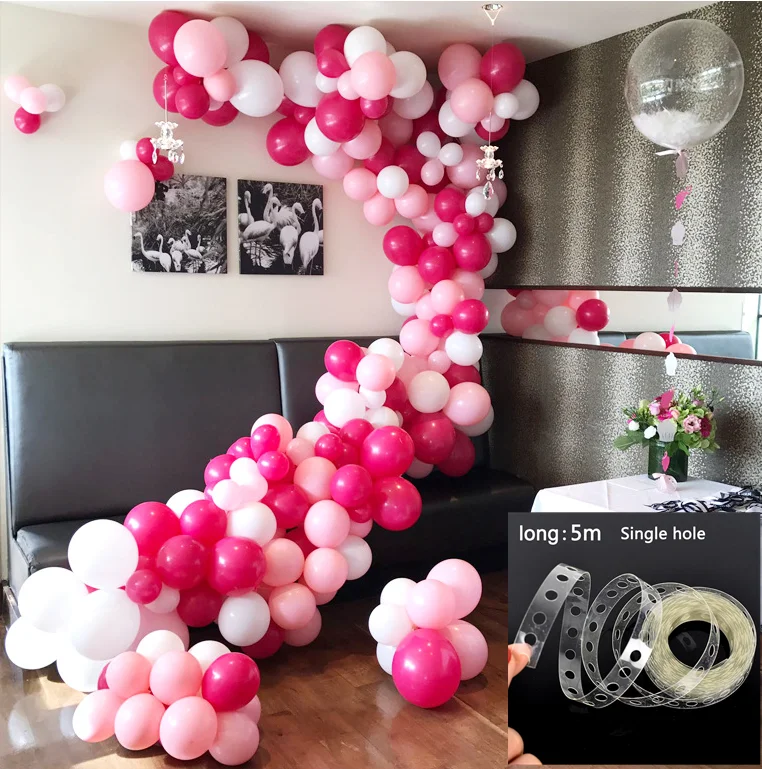 5 м DIY латексные шары инструмент для моделирования пластиковые прозрачные