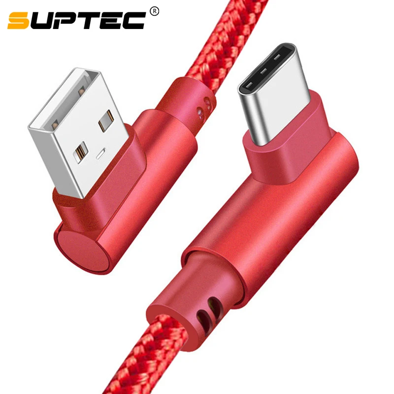 Кабель зарядный SUPTEC USB Type-C 2 4 А для Samsung S9 S8 Note 9 Huawei P20 Xiaomi Mi 8 Oneplus 6 6t | Мобильные