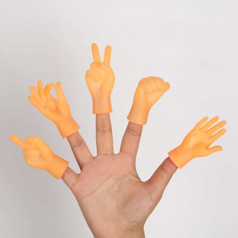 

1PC Funny Mini Hands Creative Finger Fidget Toys Small Hand Tease The Cat Pet Toy Funny Interactive Cat Pet Toys Lucky Cat