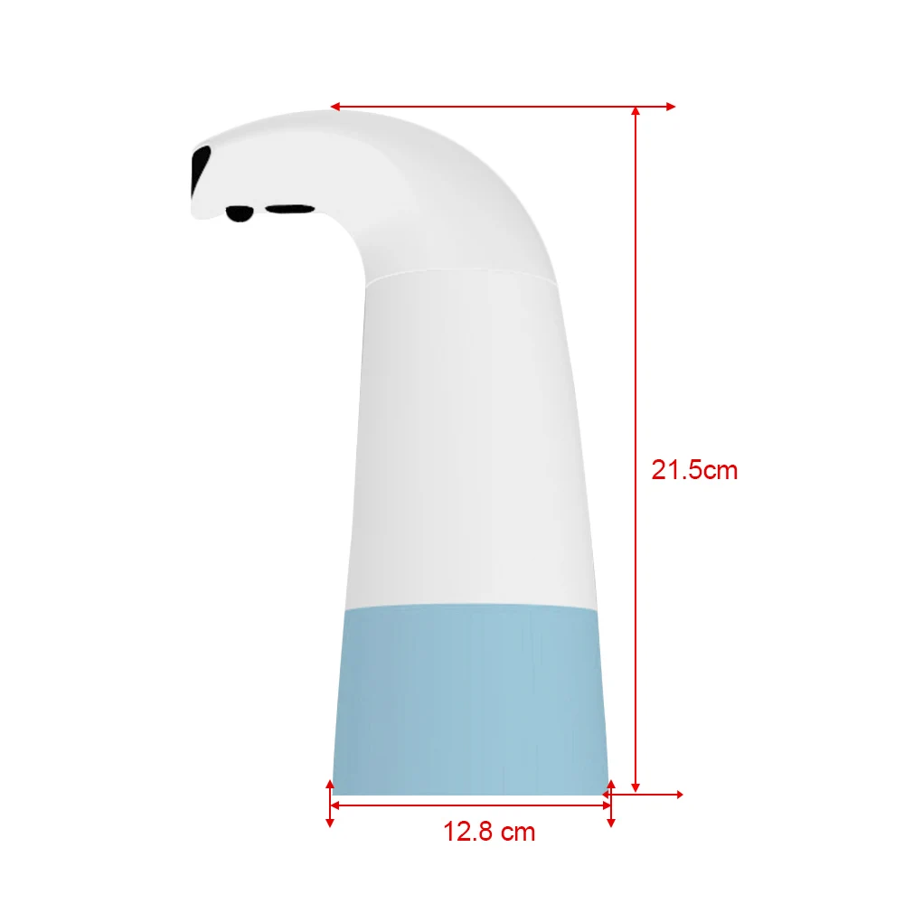 

New 250ml Automatic Foam Soap Dispenser Touchless Foaming Soap Dispenser Hands Free with Infrared Motion Sensor for Bathroom
