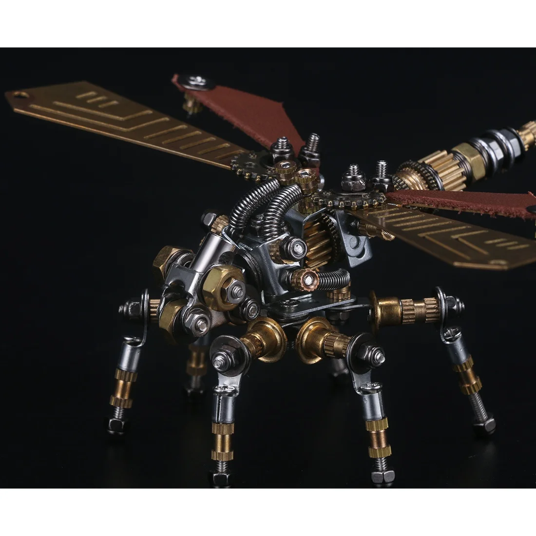 

New 295Pcs Metal Insect Puzzle Model Kit 3D DIY Mechanical Assembly Jigsaw Crafts - Wasp