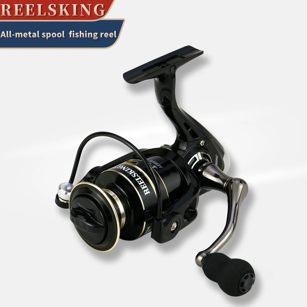 

Рыболовная спиннинговая катушка, металлическая катушка, шарикоподшипники, рыболовная катушка для карпа, стандартная металлическая линия, ...