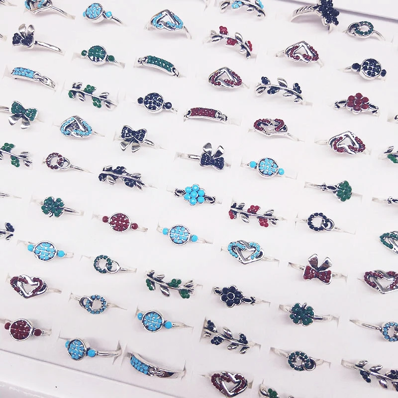 10 шт./лот детские игрушки кольца одеваются играют милые украшения креативная