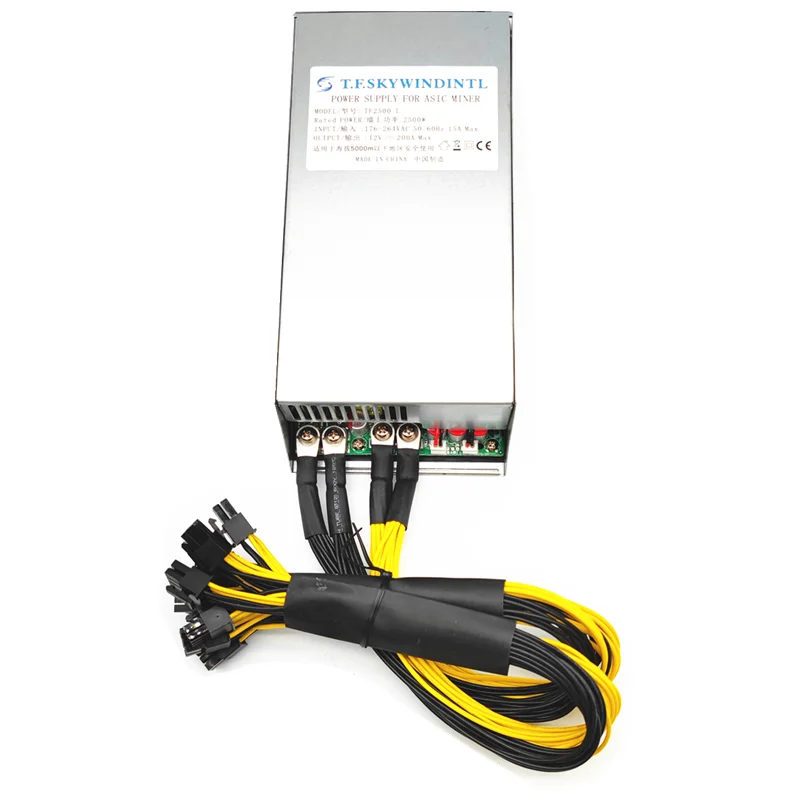 

1U 2U 2400W Power Supply Mining Machine Power Supply MINER GPU POWER 2500W Bitcoin Miner PC Power Supply PSU For ETH Ethereum