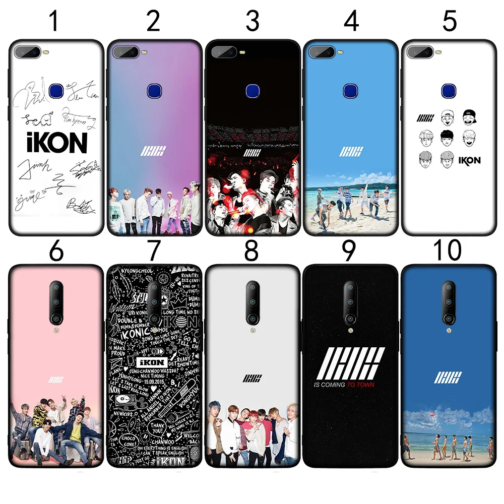 Мягкий чехол LS93 ikon kpop music для Realme 2 3 5 5i 5s 6 6i 7 7i 8 C2 C3 C11 C12 C15 C17 C20 C21 C25 X XT X2 Pro | Мобильные