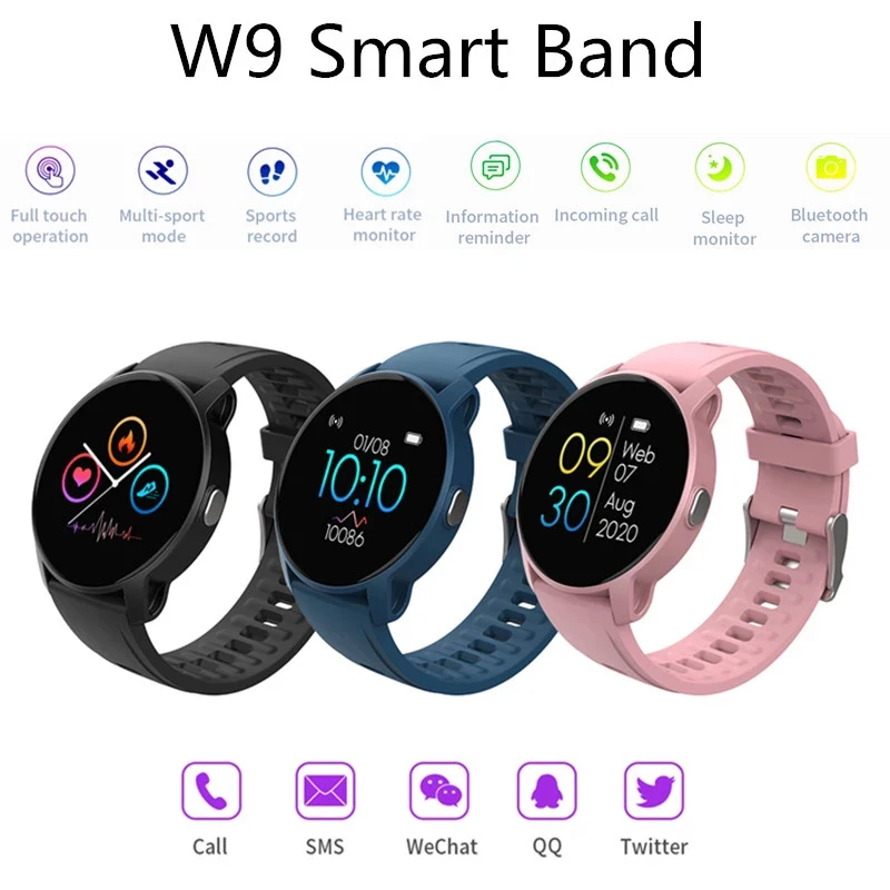 bluetooth compatible smart watch men full touch blood pressure smartwatch women watch sport tracker gts heart rate monitor free global shipping