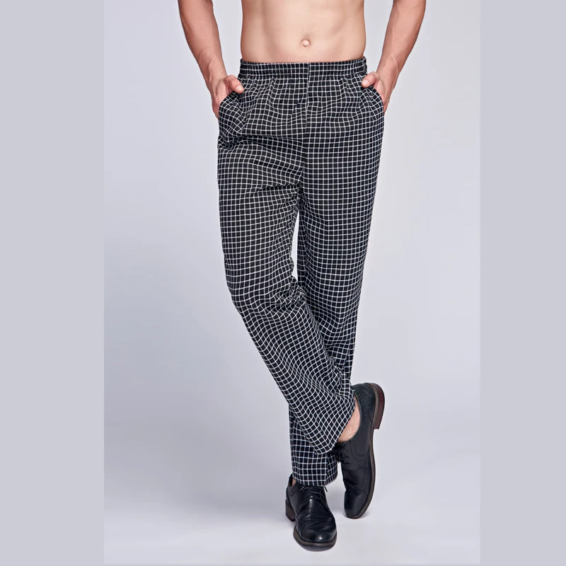 Подтягивающие бриджи для шеф-повара модные штаны унисекс униформа ресторана