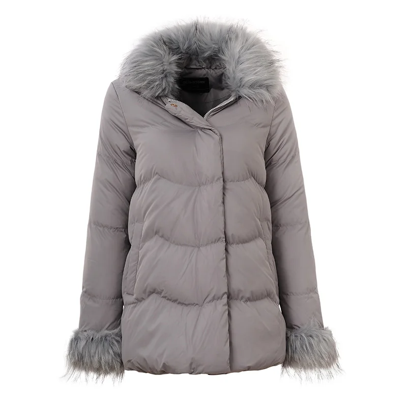 GLO-STORY женская зимняя куртка повседневная 2019 Женская парка высокое качество с