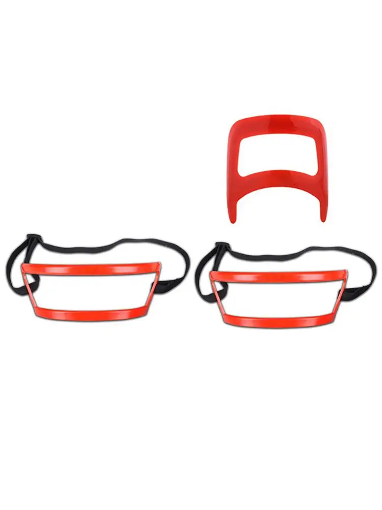 Красный стайлер для шеи один размер подходит всех волос набор ухода за волосами