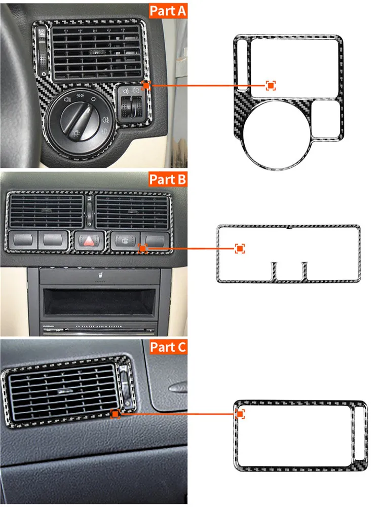 Панель рулевого колеса из углеродного волокна для салона автомобиля подождите