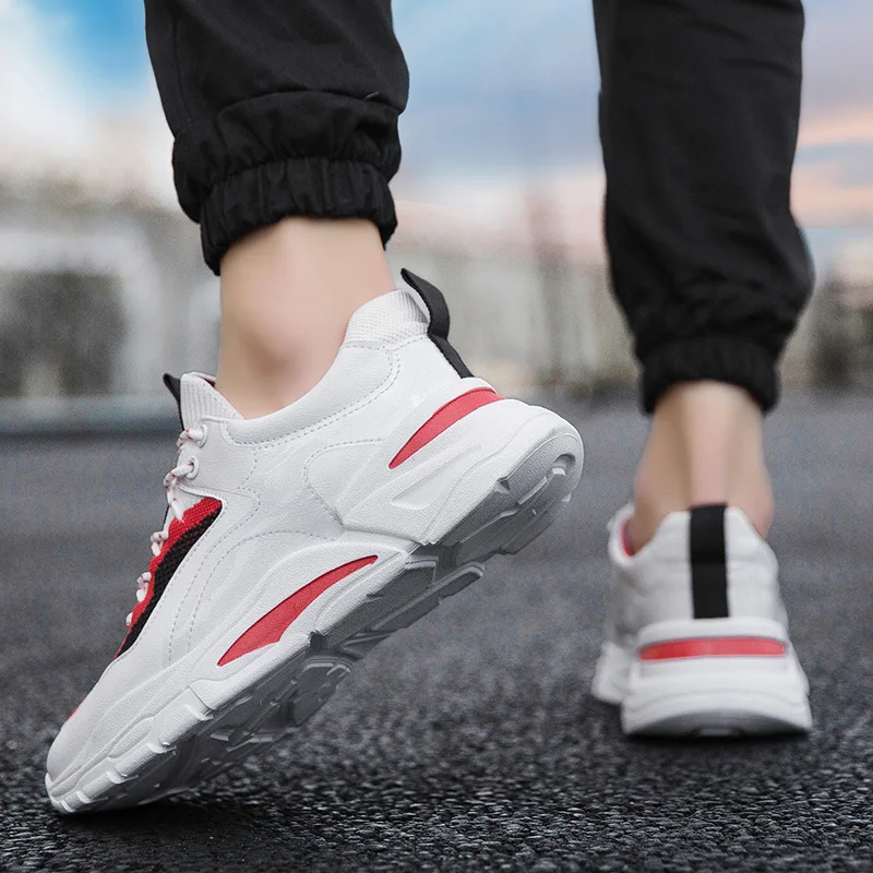Кроссовки унисекс спортивные массивные для улицы бега фитнеса тренировок