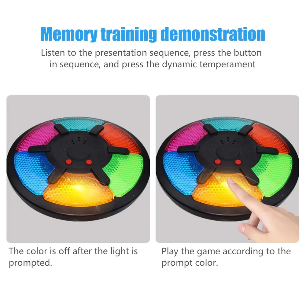 Memory Cube шесть сетки электронный барабан игры памяти Игровой Автомат Игрушка