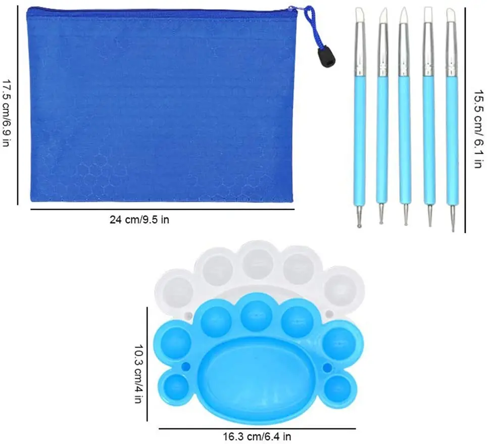 Инструменты для точек с мандалой трафарет Гончарной Глины шариковый стилус