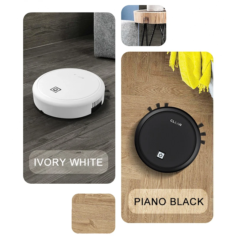 

Home Smart Ultra-Thin Small Charging Vacuum Cleaners Sweeping Robot Automatic Home Cleaning Machine Robot Vacuum Cleaner