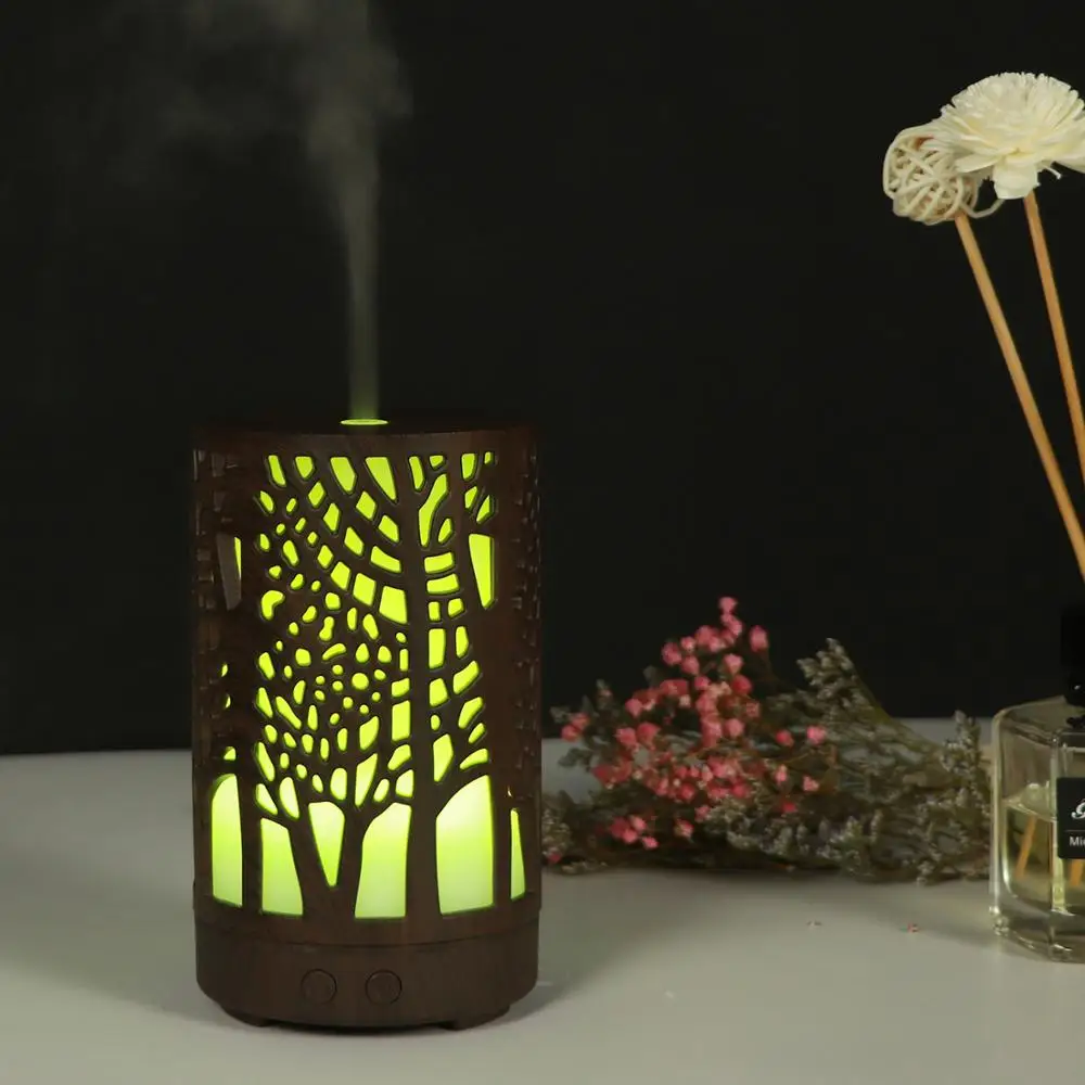 

Essential Oil Diffuser 200ML Househoed Ultrasonic Electric Aroma Diffusers Air Humidifier Mist Maker With 7Color Changing Light