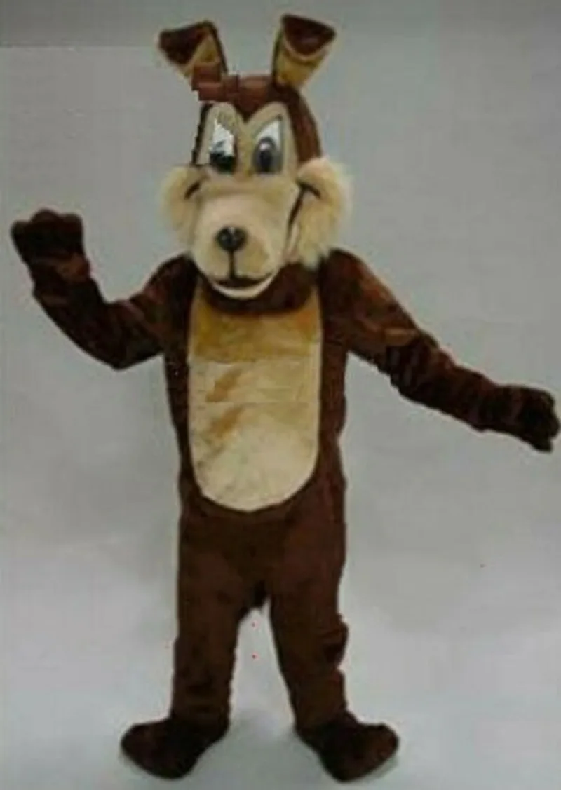 Милый пушистый костюм талисман волка одежда для косплея рекламный карнавал