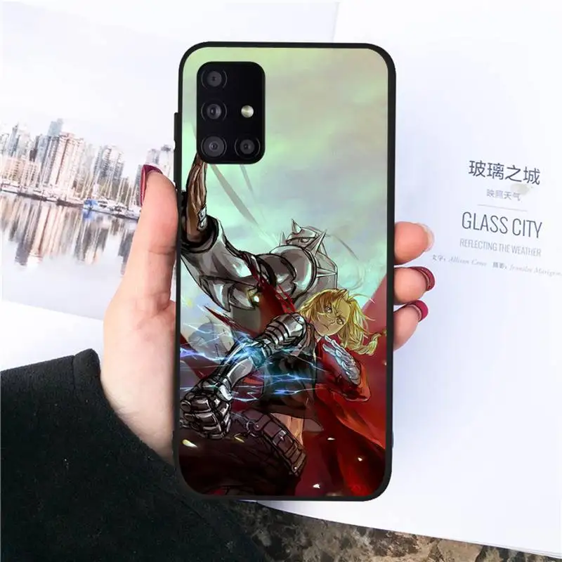 

Fullmetal Alchemist anime Phone Case For Samsung Galaxy S5 S6 S7 S8 S9 S10 S10e S20 edge plus lite