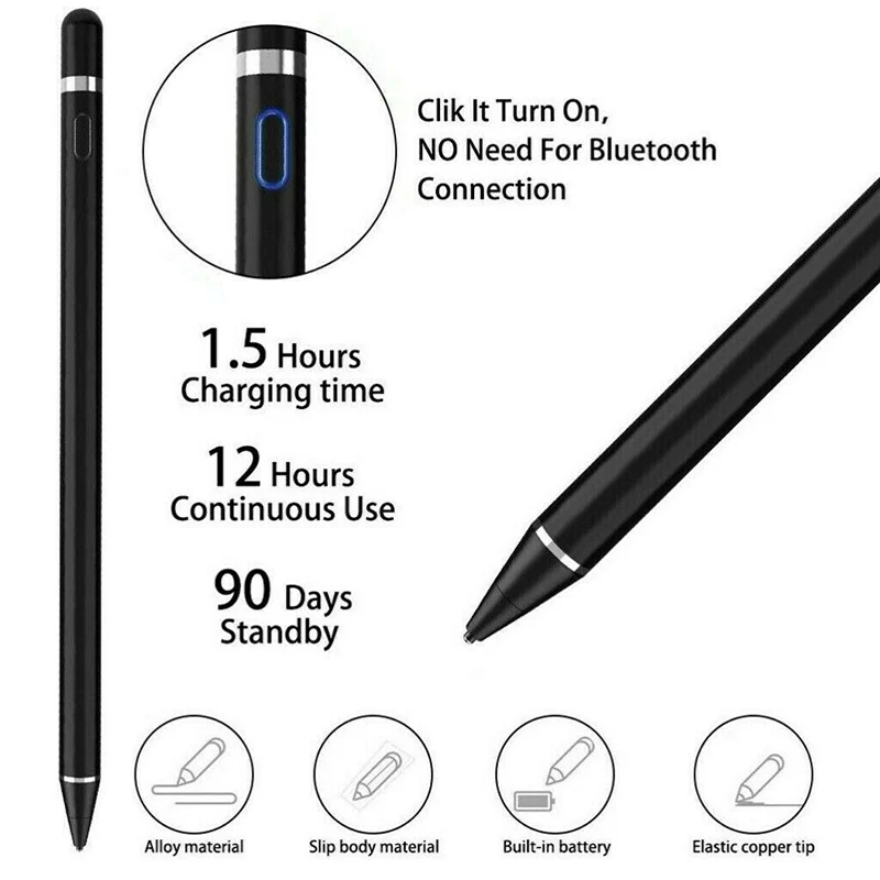 

Стилус для Apple iPad, Android, 1 шт.