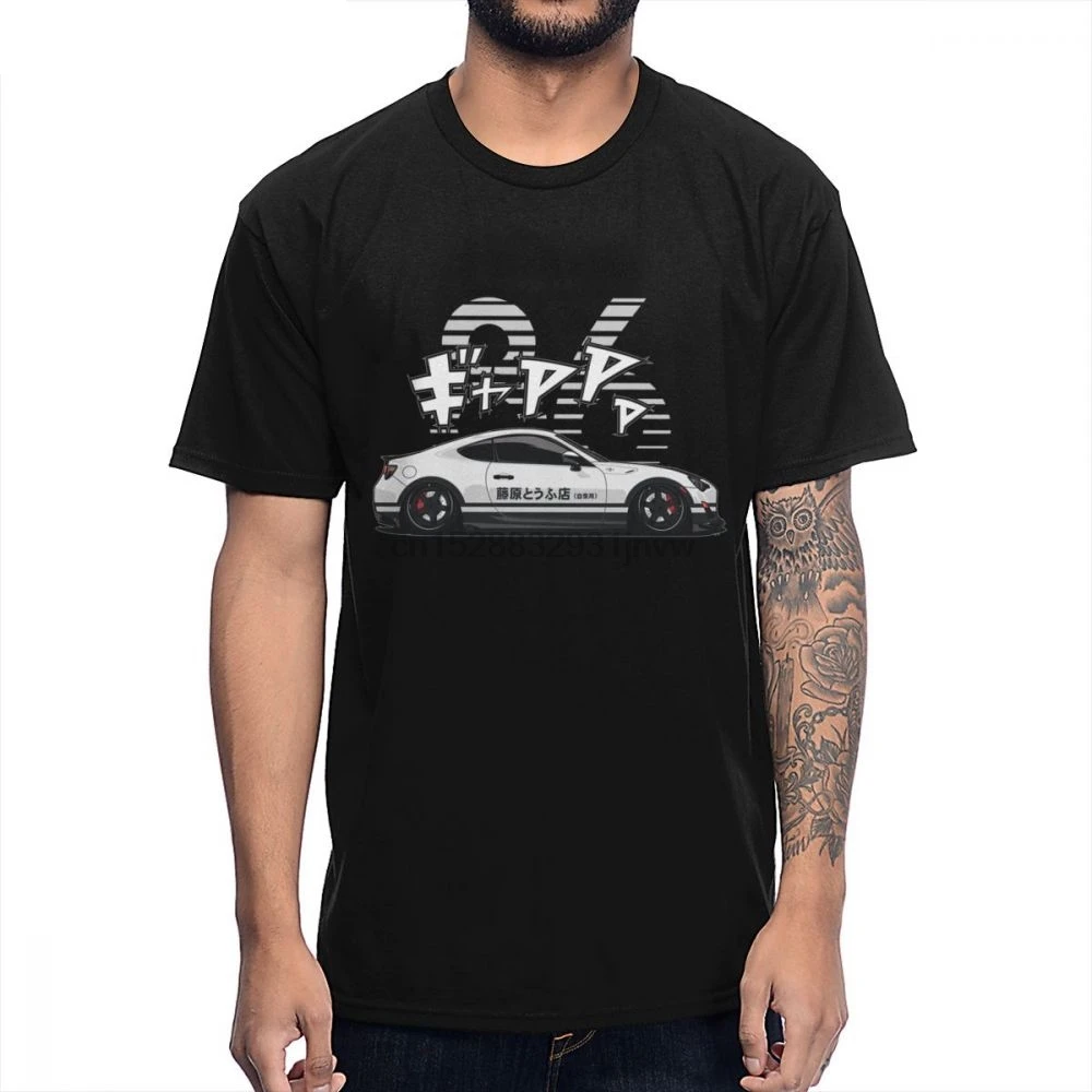 

Round Collar Anime GT86 Initial D Inspired T Shirt For Male T-Shirt S-6XL Plus Size Homme T Shirt