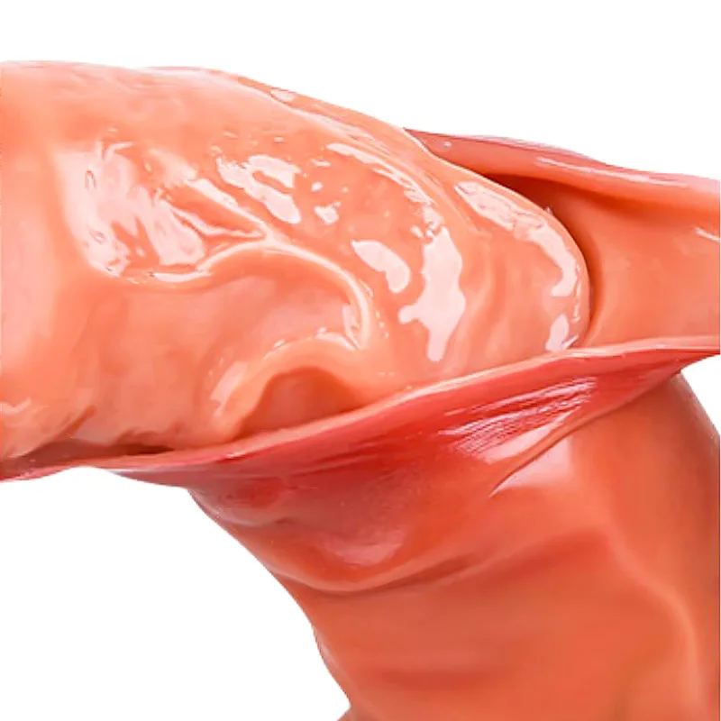 Огромный пенис страпон женский фаллоимитатор силиконовый реалистичный с