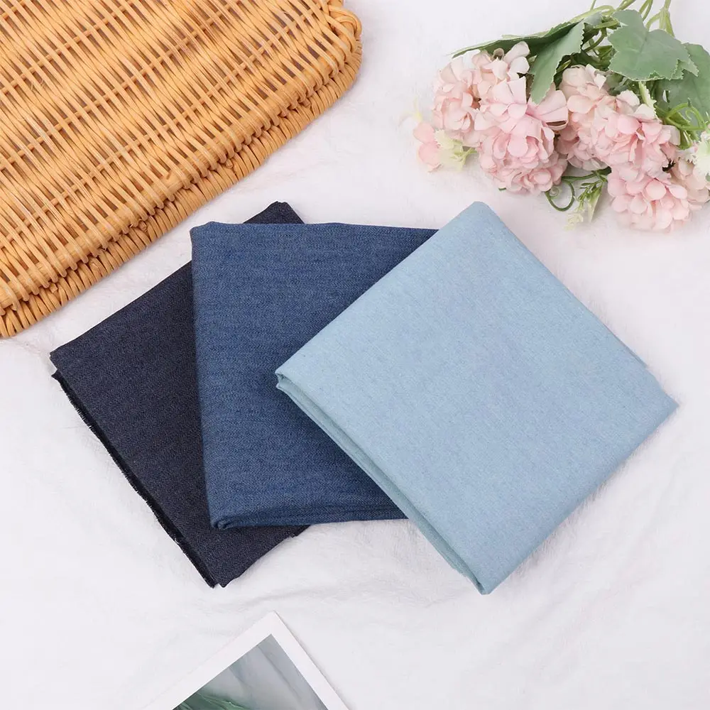 Моющаяся джинсовая ткань материалы ручной работы для кукол своими руками одежда