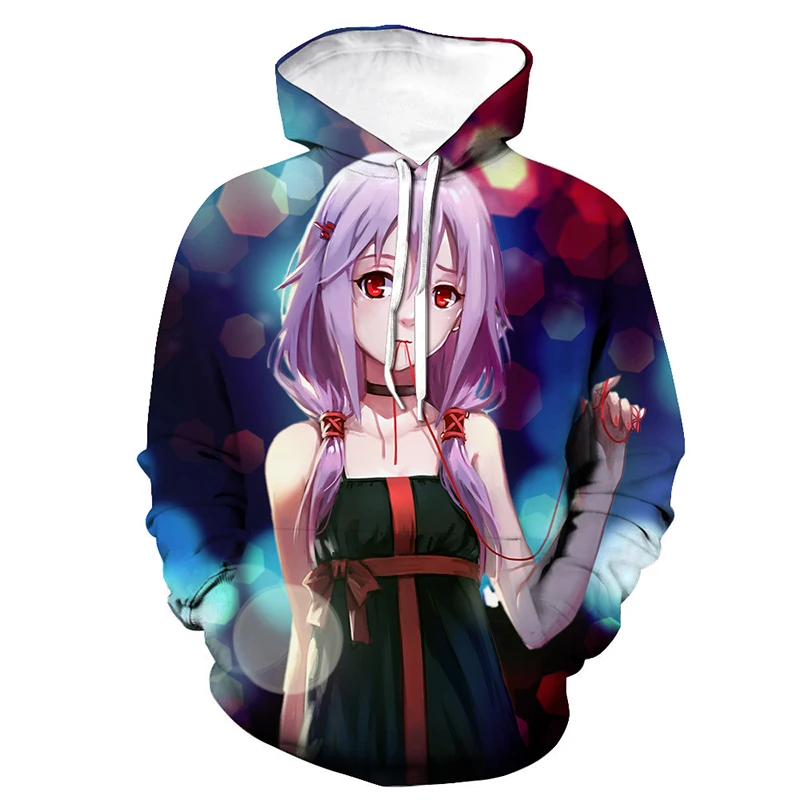 

2021 Guilty Crown 3D Print Hoodies Anime Cosplay Hooded Sweatshirt Men Women Casual Fashion Hoodie GC Pullover Hip Hop Tops