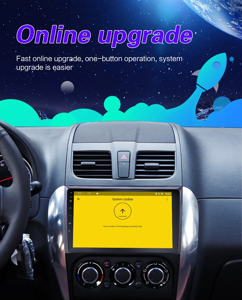 Android автомобильный Радио Мультимедиа Видео плеер wifi gps Зеркало Ссылка для Suzuki SX4 2006 2007 2008 2009 2010 2011 2012 2013 2 DIN