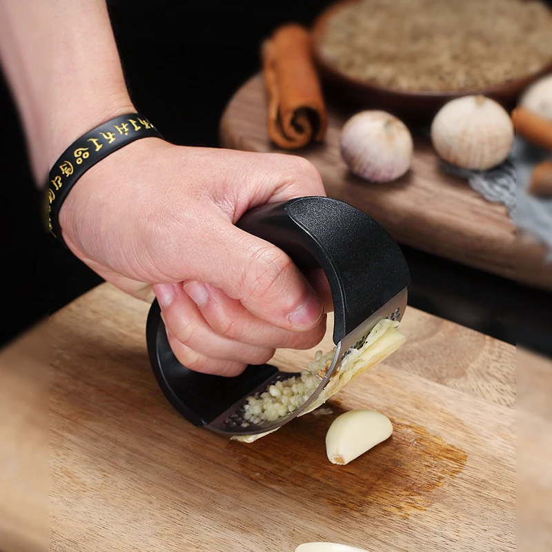 Пресс для чеснока из нержавеющей стали VandHome ручная измельчитель пресс имбиря