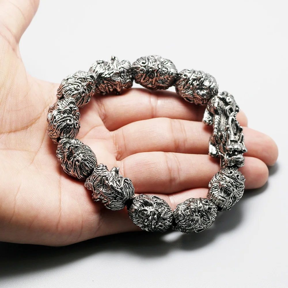 Браслет Будда с бусинами браслеты для мужчин браслет обезьяны короля подвеской