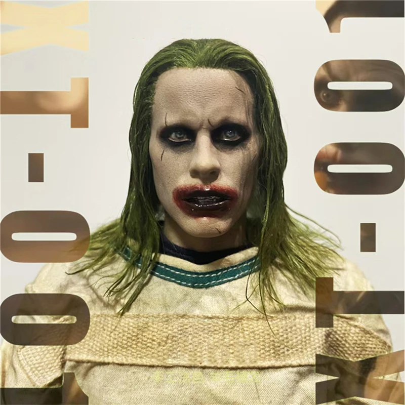 

XT001 J04 1/6 Joaquin Phoenix Clown Hair Transplant Head Sculpture Model Fit 12 Inch Soldier Action Figure Body