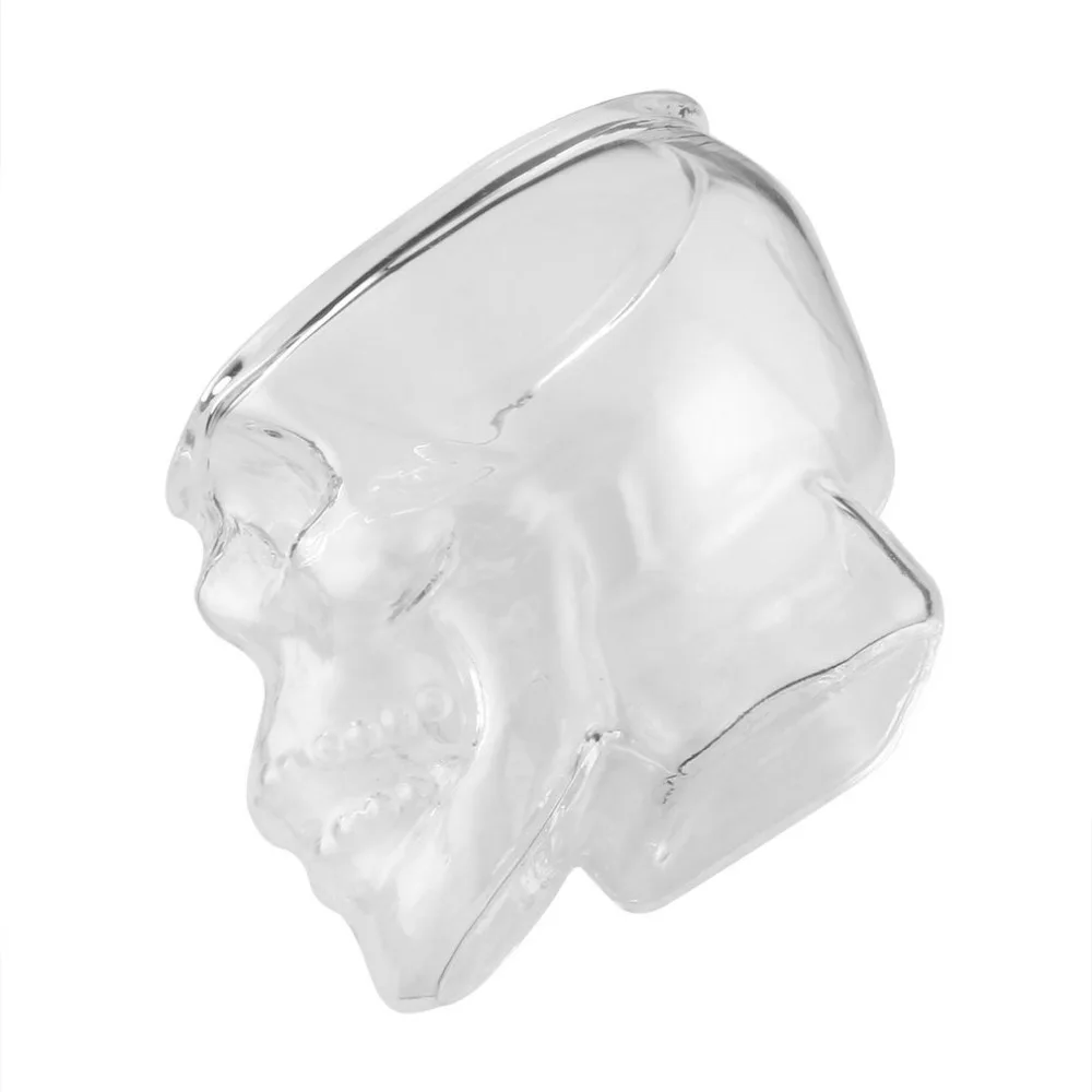 Прозрачный мини-стакан в форме головы виски винный бар и вечерние чашки идеально