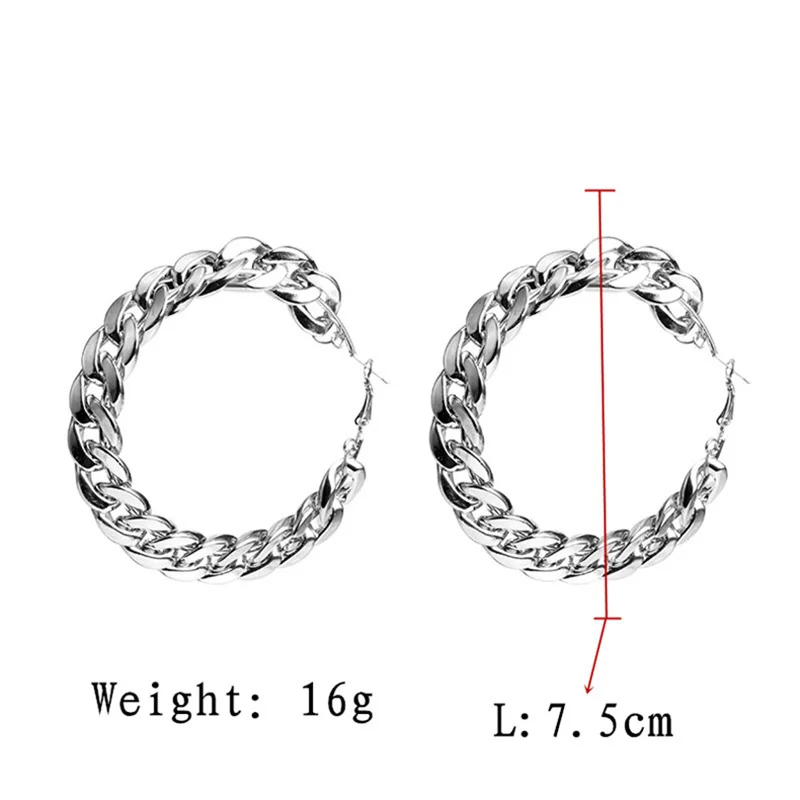 Новые дизайнерские Винтажные серьги кольца для женщин большие золотые