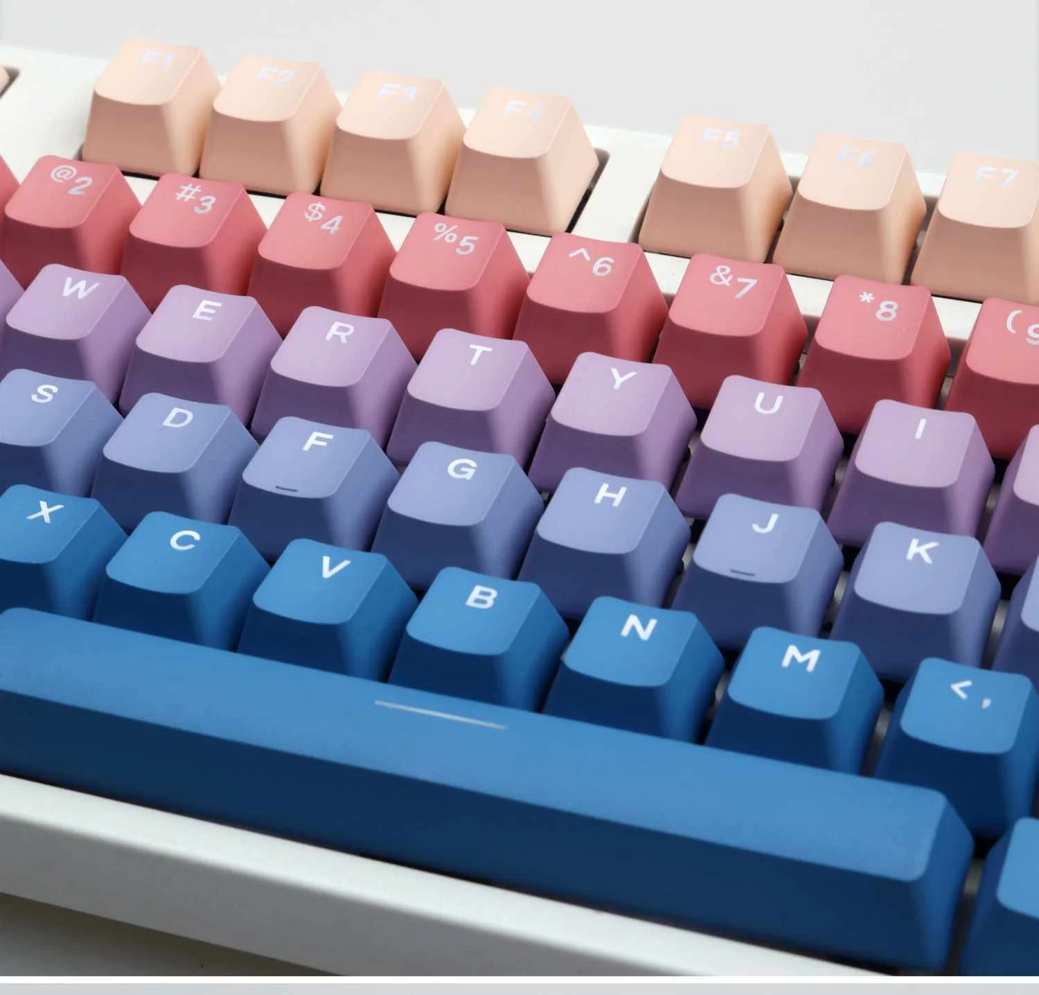 108 клавиш PBT Keycap Set Крышки с подсветкой для игровых геймеров Крышка клавиатуры