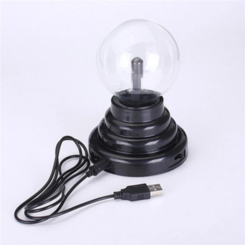 3-дюймовый плазменный шаровой светильник с бабочками настольная лампа классная