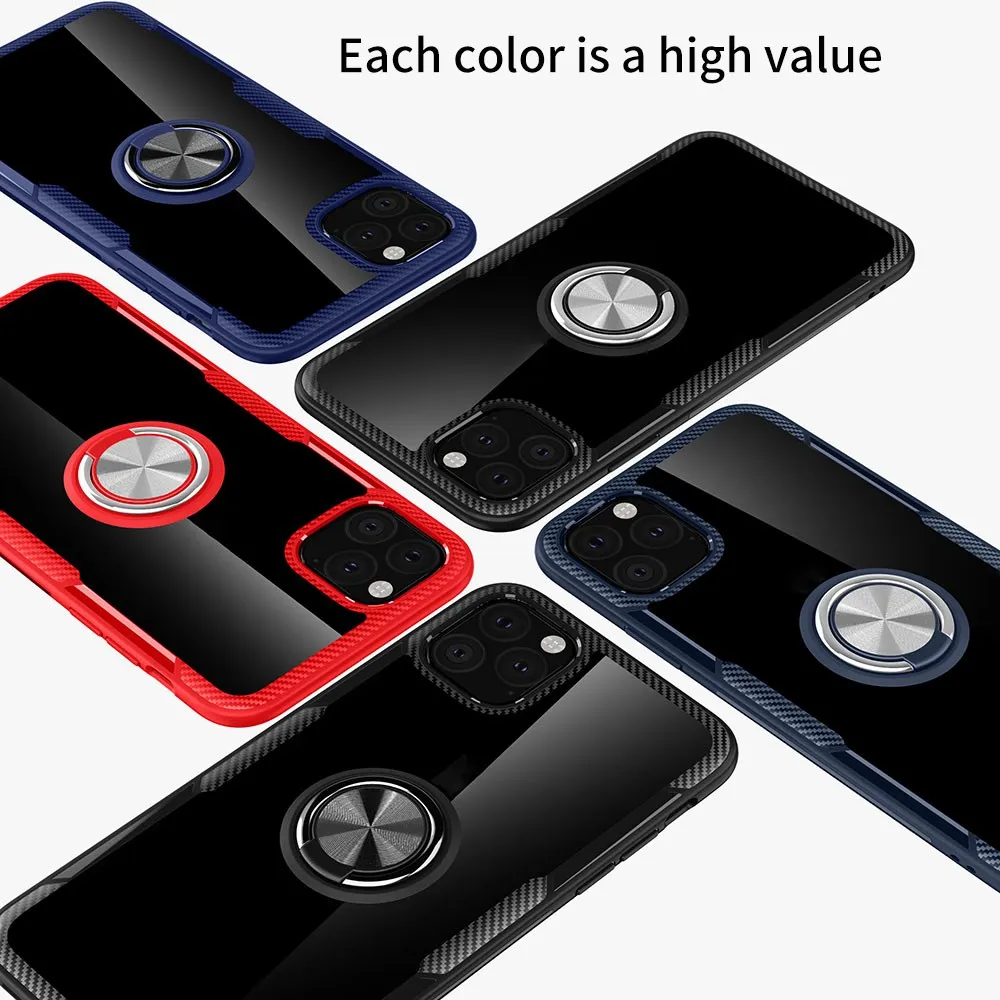 Чехол KISS с кольцом на палец, чехол для телефона для Xiao mi Red mi Note7, чехол для телефона Note5, чехол для телефона Xiaomi mi 8 mi 9 9SE, прозрачный чехол