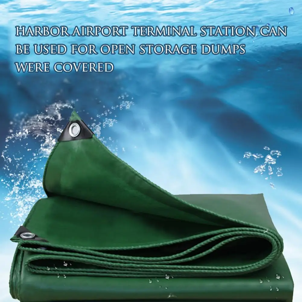 2 м x Толстый брезент водонепроницаемый непромокаемый холст тент солнцезащитный