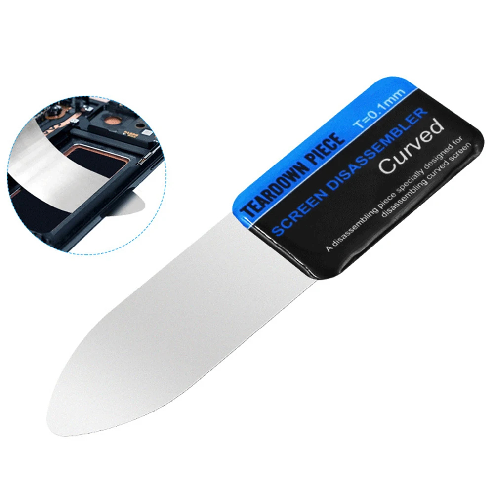 

Mobile Phone Curved Lcd Screen Pry Bar Opening Pry Card Tool Ultra-thin Flexible Mobile Phone Disassembly Steel Metal